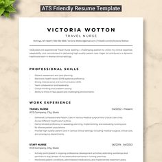 Welcome to Swift Resume, where we specialize in crafting the perfect resumes for ambitious healthcare professionals. Our latest product, the Travel Nurse Resume Template, is a must-have for every nursing professional looking to advance their career. Designed with the modern nurse in mind, this template seamlessly blends elegance and functionality. It's more than just a document; it's a tool to help you stand out in the competitive field of nursing. Whether you're a seasoned Registered Nurse or a Travel Nurse Resume, Resume Nurse, Nurse Resume Template, Registered Nurse Resume, Nurse Resume, New Grad Nurse, Nursing Resume Template, Travel Nurse, Nursing Resume