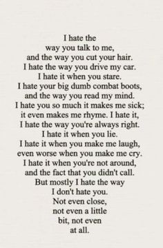 Nasihat Yang Baik, 10 Things I Hate About You, Cărți Harry Potter, Wedding Saree, A Poem, I Hate You