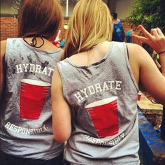 This is the shirt I am making!!! The front will be awesome Bachelorette Bucket Lists, Country Fest, Red Solo Cup, Going Back To College, Summer Tshirt, Spring Breakers, Island Living, Drinking Shirts