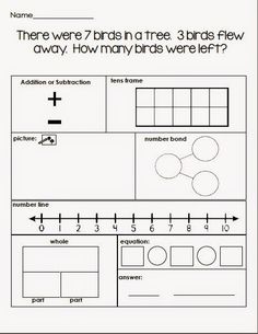 printable worksheet for numbers 1 - 10