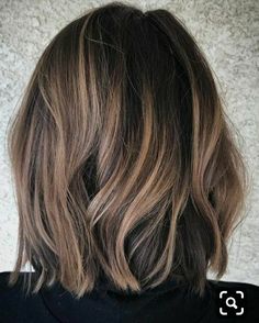 Highlights For Brown Hair, Rambut Brunette, Medium Bob, Medium Bob Hairstyles, Brown Hair Balayage, Brown Blonde Hair, Braided Bun, Brown Hair With Highlights, Dark Brown Hair