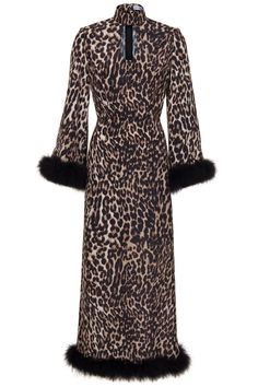 We absolutely love the newest rendition of our Liz maxi dress- made in the perfect leopard print crepe de chine fabric, it is printed here in the UK. The keyhole neckline, decadent marabou feather trimmed sleeves and hem remind us of a rich, 60s housewife from Palm Springs. The dress has a fitted silhouette and a concealed back zipper. Pair with your favourite flat sandals to get a chic, relaxed look. Please allow 21 business days for this item to ship, as it is made to order. Made in England. S 60s Housewife, Uzun Boy, Leopard Print Maxi Dress, Dress Trims, Leopard Print Fabric, Keyhole Neckline, Dress Measurements, Fitted Silhouette, Bag Dress