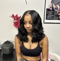 Weave Hairstyles With Braids, Quick Weave Hairstyles With Color, Styles For Short Hair Curly, Weave Hairstyles With Color, Anime Artist, Illustration Anime, Quick Natural Hair Styles, Quick Weave Hairstyles, Dyed Hair Inspiration