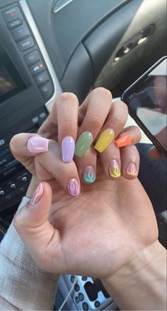 Girlfriend Nails Designs, Matching Nail Ideas For Couples, Lesbian Acrylics, Matching Halloween Nails With Boyfriend, Lesbian Matching Nails