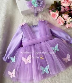 Toddler Birthday Dress, Baby Fancy Dress, 1st Birthday Dresses, Baby Girl Party Dresses, First Birthday Dresses, Girls Dresses Online, Puffy Dresses, Pink Baby Girl, Baby Girl First Birthday