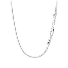 Embrace the sleek allure of this sterling silver snake chain. Its fluid design glides effortlessly around your neck, offering a smooth and tactile experience. The chain's refined elegance makes a statement of premium quality in the simplest of forms. Meteorite Jewelry, April Birthstone Jewelry, Mens Jewelry Necklace, March Birthstone Jewelry, Silver Snake Chain, Forever Jewelry, Sterling Silver Mens, Men's Jewelry Rings, Fine Jewelry Gift