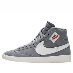 Suitable for everyday use, Nike Blazer blends contemporary style with old-school traditions.\n Womens Nike Blazer Mid, Womens Nike Blazer, Blue High Tops, Sneakers Luxury, Nike Blazer Mid, Nike Blazers Mid, Blazer Mid, Womens Nike, Dope Fashion