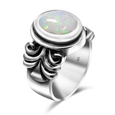 Discover the Enchantment of the Gothic Vintage Opal Ring Immerse yourself in the mystical aura of our Gothic Vintage Opal 925 Sterling Silver Ring. This exquisite piece is not just a ring; it’s a conduit for emotional healing and spiritual awakening. Specifications: Main Stone: Opal - a stone known for its ability to enhance creativity and amplify emotional balance. Metal Stamp: 925, Sterling Silver - a symbol of quality and purity, offering protection and support. Setting Type: Bezel Setting - Opal Ring Vintage, Islamic Jewelry, Rainbow Topaz, Orgonite Pyramids, Gothic Vintage, Vintage Fine Jewelry, Ring Shapes, Crystal Wand, Emotional Balance