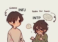 Intp And Infj Duo, Intp Infj Friendship, Infj X Analysts, Infj And Intp Relationship, Infj X Intp Relationships, Intp X Infj Fanart Ship, Intp Female Aesthetic, Infj Intp Relationship, Intp Infj Relationship