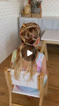 Kids Pool Hairstyles, Toddler Pool Hairstyles, Pool Hairstyles For Kids, Pool Hair Ideas Hairstyles For Kids, Toddler Gymnastics Hair, Swimming Hairstyles For Kids, Gymnastics Hairstyles For Kids