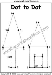 the dot to dot worksheet