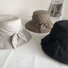 Cute bucket hat with a variety of colours to choose. Perfect for daily wear! It is nicely crafted with premium quality of cotton.An ideal gift for her!Specifications-Material: 100% cotton-Size: 56-58cmBrim:12cm Cheap One Size Short Brim Hats, Cheap Adjustable Hats For Spring, Cheap Handmade One-size Bucket Hat, Cheap Handmade Bucket Hat, Wide Brim Bucket Hat, Cute Bucket Hat, Pola Topi, Leather Beret, Knit Beret