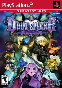 an image of the front cover of a video game with characters in purple and black