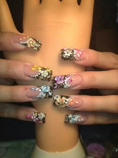 Nail Art For Beginners, Long Nail Designs, Cute Tattoos For Women, Long Acrylic Nails Coffin, Kawaii Nails, Cute Nail Art