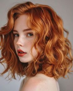 Strawberry Blonde Bob, Vintage Curls, Blonde Ponytail, Ginger Hair Color, Blonde Tones, Beautiful Red Hair, Strawberry Blonde Hair, Warm Red, Golden Blonde