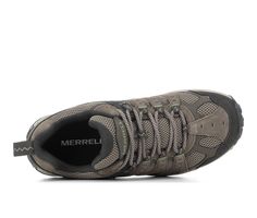 Combination suede, mesh, and synthetic upper, Padded collar and tongue with fabric lining, Lace-up closure for a secure fit, Classic round toe, Contoured fabric lined sockliner, Supportive foam midsole, Rugged rubber outsole, Merrell® branding details | Women's Merrell Accentor 3 Hiking Shoes in Brindle Size 9 Hiking Shoes Women, Shoe Carnival, Hiking Shoes, Wrap Bracelet, Hiking, Size 7, Size 10, Lace Up, Louis Vuitton