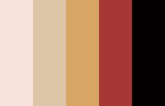 the color palette is red, yellow and brown