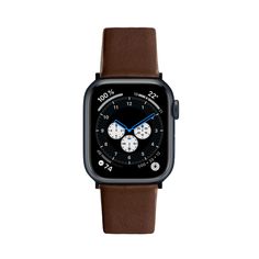 Style your Apple Watch with our everyday leather band. Crafted from the highest quality full-grain leather and stainless steel hardware. A minimal adapter (connector) that integrates seamlessly with the Apple Watch. With a modern design made to last a lifetime, the leather band will only look better with age. Modern Brown Watch Band For Business, Modern Brown Watch Accessories For Everyday, Modern Brown Apple Watch Band For Everyday Use, Modern Watch Accessories With Leather Strap, Modern Leather Strap Watch Bands, Modern Leather Apple Watch Band For Everyday Use, Modern Leather Watch Accessories With Leather Strap, Modern Leather Watch Bands For Business, Modern Leather Strap Watch Bands For Everyday