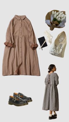 #outfitinspo #ootd #inspo #fashion #brownacademia #brownaesthetic #modestfashion #cutefit Olive Clothes, Olive Clothing, Fall Cottage, Wardrobe Refresh, Fall Closet, Wardrobe Room, Ootd Inspo, Dress 2024, Sewing Inspiration