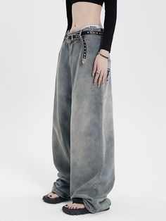 Extra Baggy Jeans, Autumn Wishlist, Soft Utility, Y2k Baggy, Jeans Outfit Casual, Halloween Costume Outfits, Brown Outfit, Aesthetic Look, Women Denim Jeans