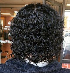 Wet Perm Curls for Bob Cut Black Hair Perm, Permanent Waves, Short Permed Hair, Hair Perm, Air Dry Hair, Black Curly Hair, Curly Bob Hairstyles