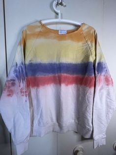 Urban Outfitters Small Women’s Tie Dye Rainbow Happy Festival Sweatshirt Comfort. Tie Dye Rainbow, Small Women, Urban Outfitters, Tie Dye, Dye, Rainbow, Festival, Sweatshirts