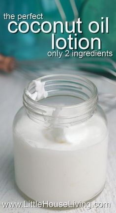 Whipped Coconut Oil Lotion, Coconut Oil Lotion Recipe, Whipped Coconut Oil, Coconut Lotion, Coconut Oil Lotion, Homemade Coconut Oil, Oil Cleansing