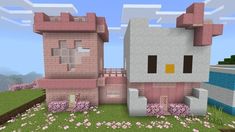 an image of a house in minecraft