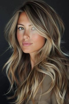 Rambut Brunette, Brunette Hair With Highlights, Blonde Hair Inspiration, Blonde Hair Looks, Hair Affair, Long Blonde, Hair Color And Cut, Long Blonde Hair, Love Hair