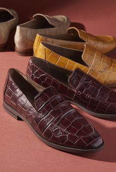 A classic loafer with a feminine and modern twist. #WomensFootwear #Loafers #Comfort #Style High Heels Sneakers, Rockport Shoes, Heels Sneakers, Best Shoes For Men, Penny Loafer, You Dream, Comfort Style, Penny Loafers, Winter Women