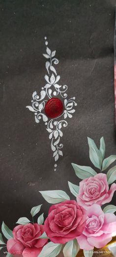 Hand Kolka Design, Bengali Kolka Design, Bridal Kolka Design, Bengali Jewellery, Painted Fashion, Diy Fabric Jewellery