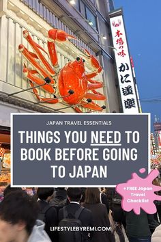 japan travel essentials: things you need to book before going to japan Japan Trip Packing Lists, How To Plan A Trip To Japan, Bucket List Japan, Traveling To Japan Tips, Traveling In Japan, Travelling To Japan, Japan Road Trip, Japan Trip Planning, Japan Packing List