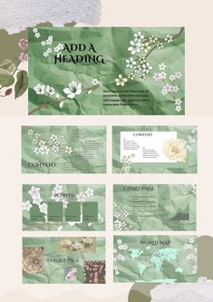 Spring Concept Presentation Aesthetic Powerpoint Presentation, Concept Presentation, Aesthetic Powerpoint