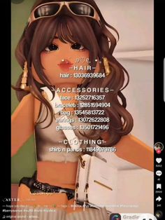 Berry Avenue Codes Club Outfit, Brown Hair Outfit Codes, Outfits Codes For Berry Ave, Id Berry Avenue Outfit, Roblox Ids, Brown Hair Roblox, Pelo Cafe, Preppy Decal, Pic Code