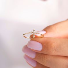 Here is Cross Diamond Stackable Ring for girl! Our Religious Moissanite Stacking Ring is perfect comfort fitting ring for wife. This 10K 14K 18K Solid Gold Cz Minimalistic Christianity Ring is designed as chick dainty cross stackable ring and cross diamond ring for her.  This minimalistic ring is perfect religious ring 10K design as a 10k white gold ring or 18K rose gold ring for best friend or girlfriend. This Jesus moissanite 14K ring is also great daily or everyday comfort fitting ring gifted for girlfriend, future mrs wife, darling or yourself. Please check our other diamond rings: https://www.etsy.com/shop/Cristojuanna?ref=seller-platform-mcnav§ion_id=43116334 Ring Features: Band Width: 1.40 mm  Band Thickness: 1.15 mm Stone Size: 1 Pcs x 1.5 mm Round Cut 4 pcsx 1.00 mm Round Cut We c Cross Diamond Ring, Jesus Ring, Minimalistic Ring, Cross Ring, Rings For Girls, Stackable Ring, Minimalist Rings, Rings For Her, Stacking Ring