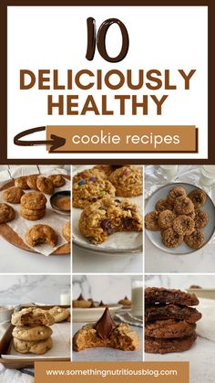 the top ten deliciously healthy cookie recipes