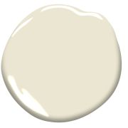 the white paint is shown in an oval shape, and looks like it could be used for