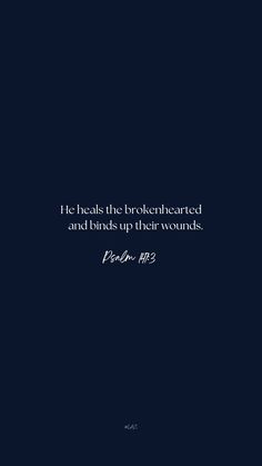 Psalm 147:3 Bible Verse "He heals the brokenhearted and binds up their wounds." on a dark background canvas.
iPhone Wallpaper | Lifestyle | Daily Encouragement Verse Iphone Wallpaper, Bible Verse Iphone Wallpaper, Bible Verses Wallpaper Iphone Aesthetic, Psalms Quotes