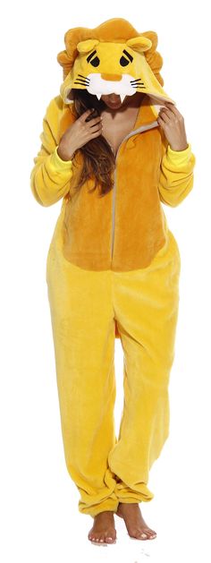 PRICES MAY VARY. COMFORTABLY WARM AND SNUG: These adult onesie pajamas are made using ultra-soft synthetic material that feels incredibly cozy and keeps you warm during those cold nights. FUN PRINTS AND COLORS: The choice of funny cartoon & animal characters, prints, and vibrant colors will spark a smile on your face and are also great for cosplay or kigurumi. FITS TRUE TO SIZE: We stock these cute non footed full body pjs in both kid and adult sizes, with the right fit giving you enough room fo Adult Onesie Pajamas, Onesie Pajamas, Cold Nights, One Piece Pajamas, Cold Night, Pajama Party, Funny Cartoon, Getting Cozy, Fun Prints