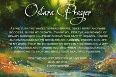 Spring is finally here May Ostara bless you with renewed courage, love, and hope <3 Patron Deity, Ostara Ritual, Wicca Holidays, Wiccan Sabbats, Solstice And Equinox, Let There Be Light, Oh My Goddess