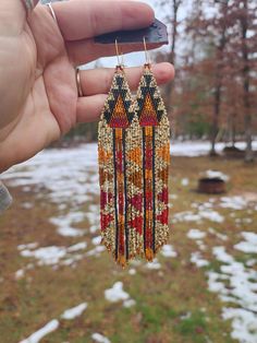 These beautiful beaded fringe earrings are 4.5 inches in length. They are the perfect accent to any outfit. Shoulder Duster Earrings, Duster Earrings, Beaded Fringe Earrings, Winter Sun, Beaded Fringe, Chandelier Earrings, Jewelry Earrings, Sun