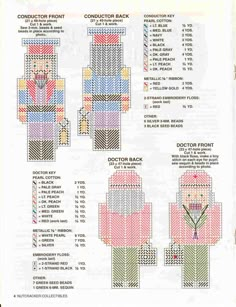 cross stitch pattern for the nutcracker