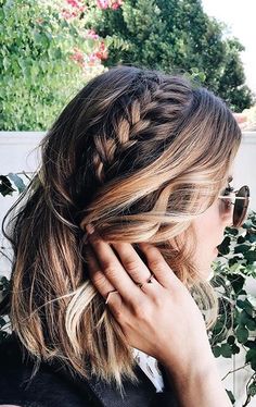 Boring Hair, Festival Hair, Hair Braids, Braids For Short Hair, Hairstyles Haircuts, Hair Dos, Gorgeous Hair