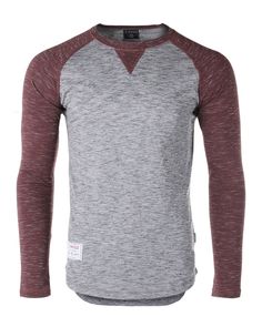 60% Cotton / 40% Polyester A modern version of the traditional baseball raglan with round bottom Slim Athletic Fit, Lightweight, comfortable and durable. Two-Tone Raglan T-shirt with contrast rib knit crew neck and sleeve This long-sleeve color-block t-shirt is the perfect choice for work, vacation, leisure sports and school Athletic regular fit - Size M fits a men with 6', 150 Lbs, 38" Chest / Machine Wash COLD and Line Dry to minimize shrinkage. This item may shrink about 1 - 2 inches with med Male Long Sleeve Shirt, United Parcel Service, Men's Long Sleeve T-shirt, Casual Athletic, Raglan Shirts, Crew Neck Shirt, Athletic Fits, Baseball Tshirts, Mens Long Sleeve