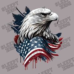 Print-on-demand is an ecommerce model that allows you to sell custom products under your brand without inventory. Once a customer orders, we print, package, and ... Eagle And Flag Tattoo Design, Eagle And Flag, Basic Tattoos, Eagle Images, Patriotic Eagle, Harley Davidson Art, Patriotic Art, Eagle Pictures, Cool Chest Tattoos