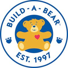 the logo for build - a - bear est 1909