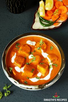 Paneer makhani is a delicious creamy paneer curry cooked in buttery tomato cashew gravy. This restaurant style paneer is the best you can make just under 30 mins.  #paneer #paneermakhani #indianfood via @swasthi Paneer Makhanwala Recipe, Cashew Gravy, Paneer Makhani, How To Make Paneer, Restaurant Style Recipes, Paneer Dishes