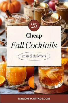 the top five fall cocktails and how to use them