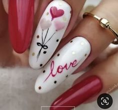 Best Valentine Nails, Valentines Day Pedicure, Nails Corazones, Nails San Valentin, San Valentine Nails Ideas, Elegant Valentines Nails, Nails With Hearts, Valentines Nail Art Designs, Unghie Sfumate