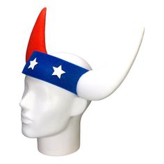 This USA Long Horns Headband will definitely make you stand out at your next Party, Hora Loca, Wedding, Corporate Event, Birthday, Quinceanera, or Halloween Party! It can be used as a wedding hats, top hats, photo booth props, or a party favor. Adjustable Themed Costume Accessories For Birthday, Fun Adjustable Costume Hats And Headpieces For Themed Events, Fun Adjustable Costume Hats For Themed Events, Fun Adjustable Costume Accessories For Costume Party, Novelty Adjustable Headpiece For Carnival, Adjustable Novelty Headpieces For Carnival, Adjustable Headband For Carnival Costume Party, Adjustable Carnival Costume Headband, Adjustable Headband For Costume Party At Carnival